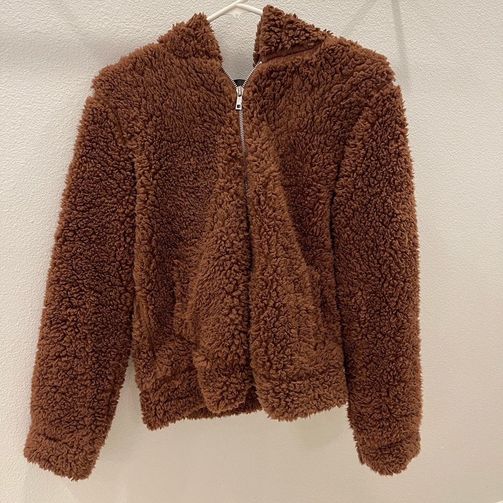 ShopDressUp Teddy Brown Jacket